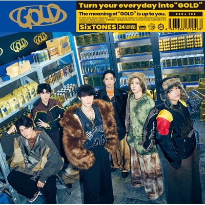 3形態同時購入Blu-rayセット》 GOLD 【初回A盤+初回B盤+通常盤