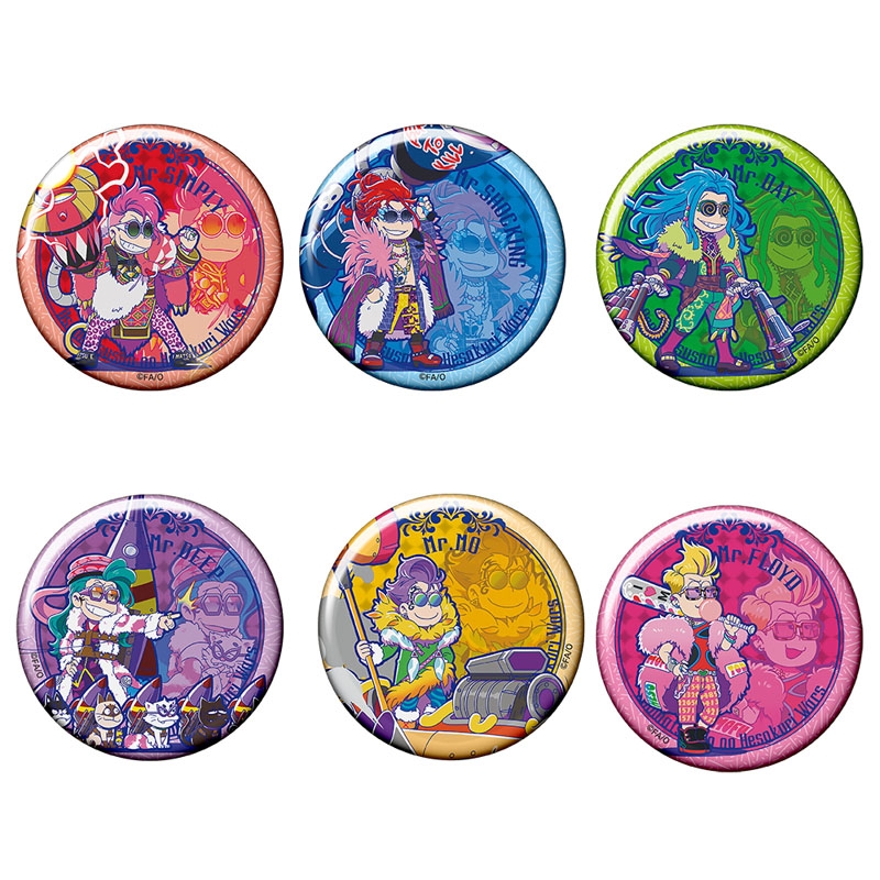 トレーディング缶バッジ（松の市）/ おそ松さんのへそくりウォーズ'20