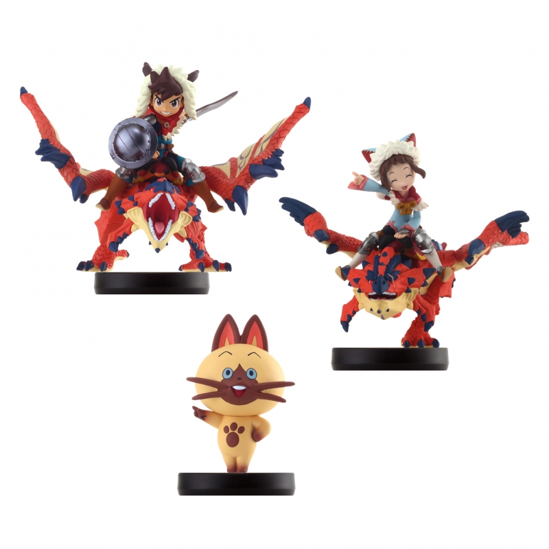 amiibo 隻眼のリオレウス＆ライダー（男の子） モンスターハンター