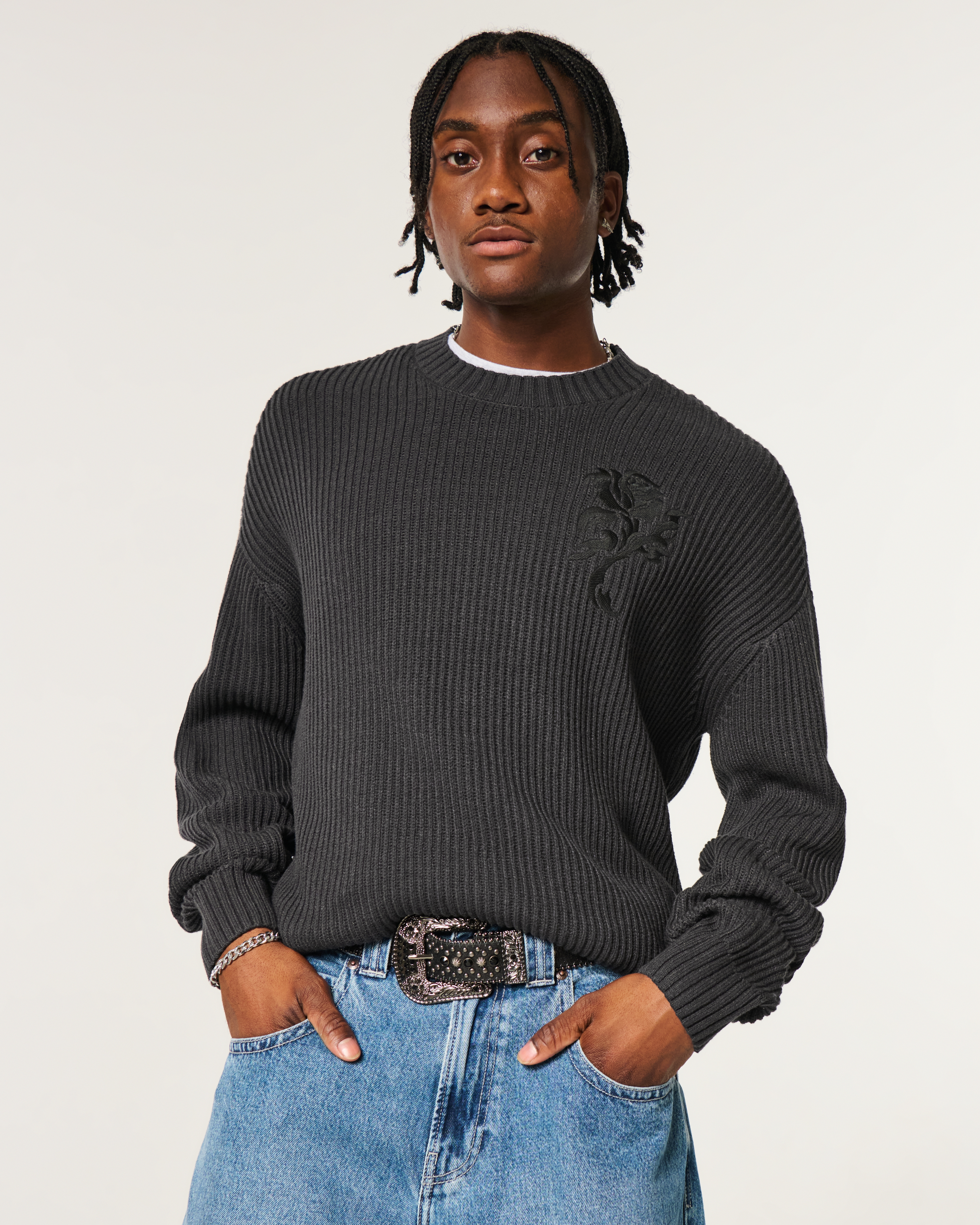 Hol McLaren Graphic Crew Sweater | Liberty Center