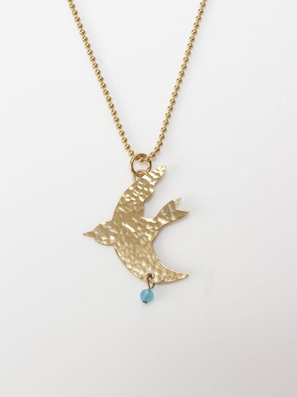 SUPER HAKKA×niwa 「bird」ハンドメイドネックレス（ネックレス