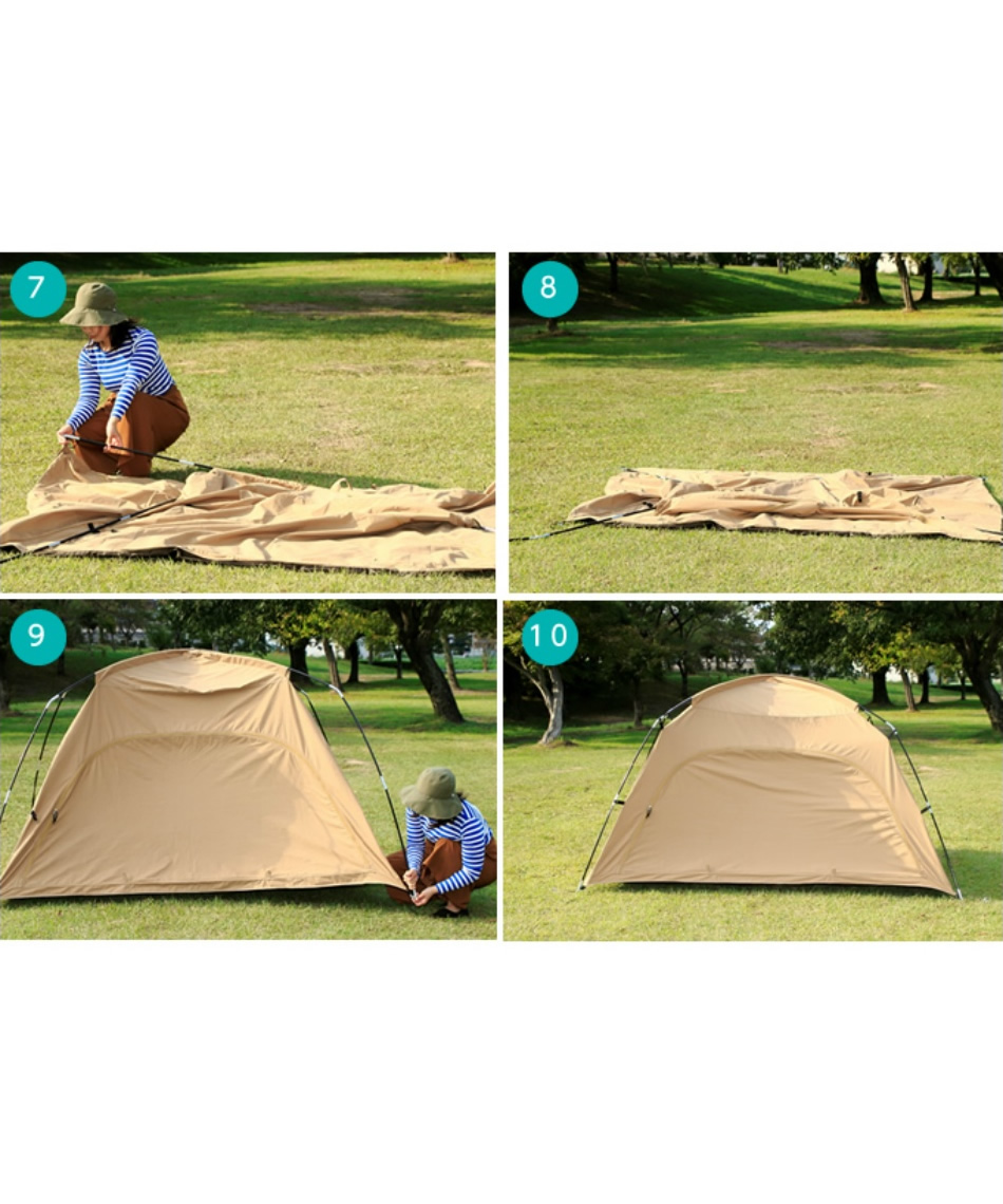 ビジョンピークス(VISIONPEAKS) テント TCルーテント VP160102I02