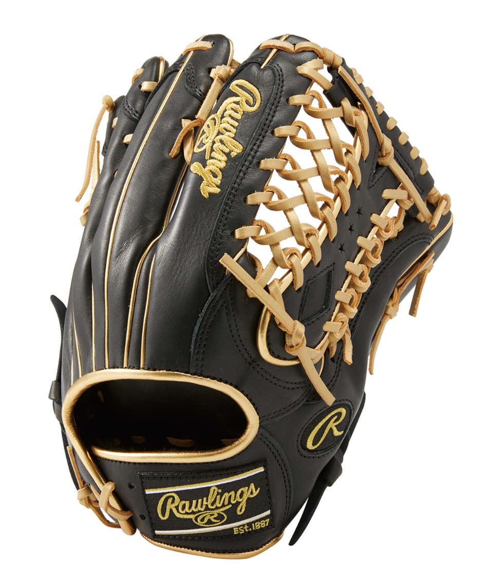 ローリングス(Rawlings) 野球 一般軟式グローブ 外野手 HOH BK LABEL