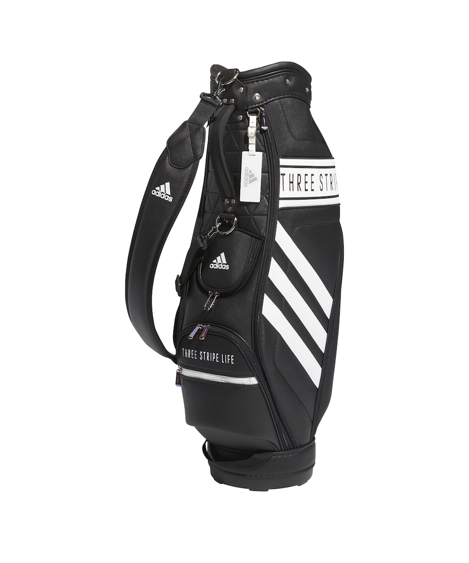 アディダス(adidas) キャディバッグ スリーストライプキャディバッグ