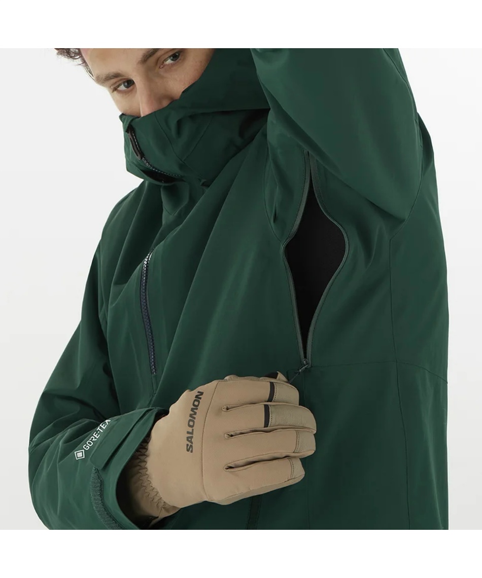 サロモン(salomon) スキーウェア ジャケット インサレーションフード