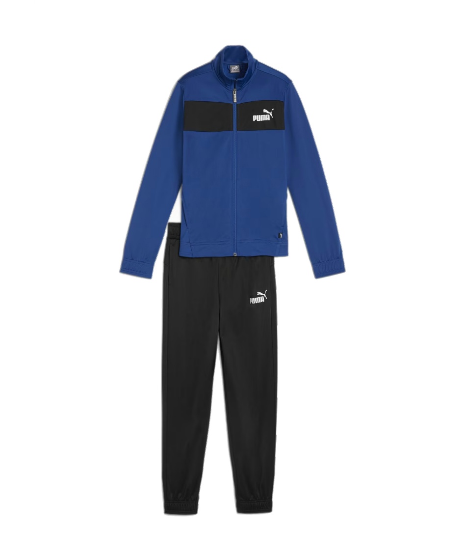 ジャージ上下セット キッズ ボーイズ ポリ トレーニングスーツ 上下