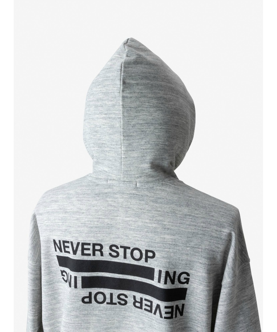 スウェットパーカー ネバーストップアイエヌジーフーディ NT12443 Z