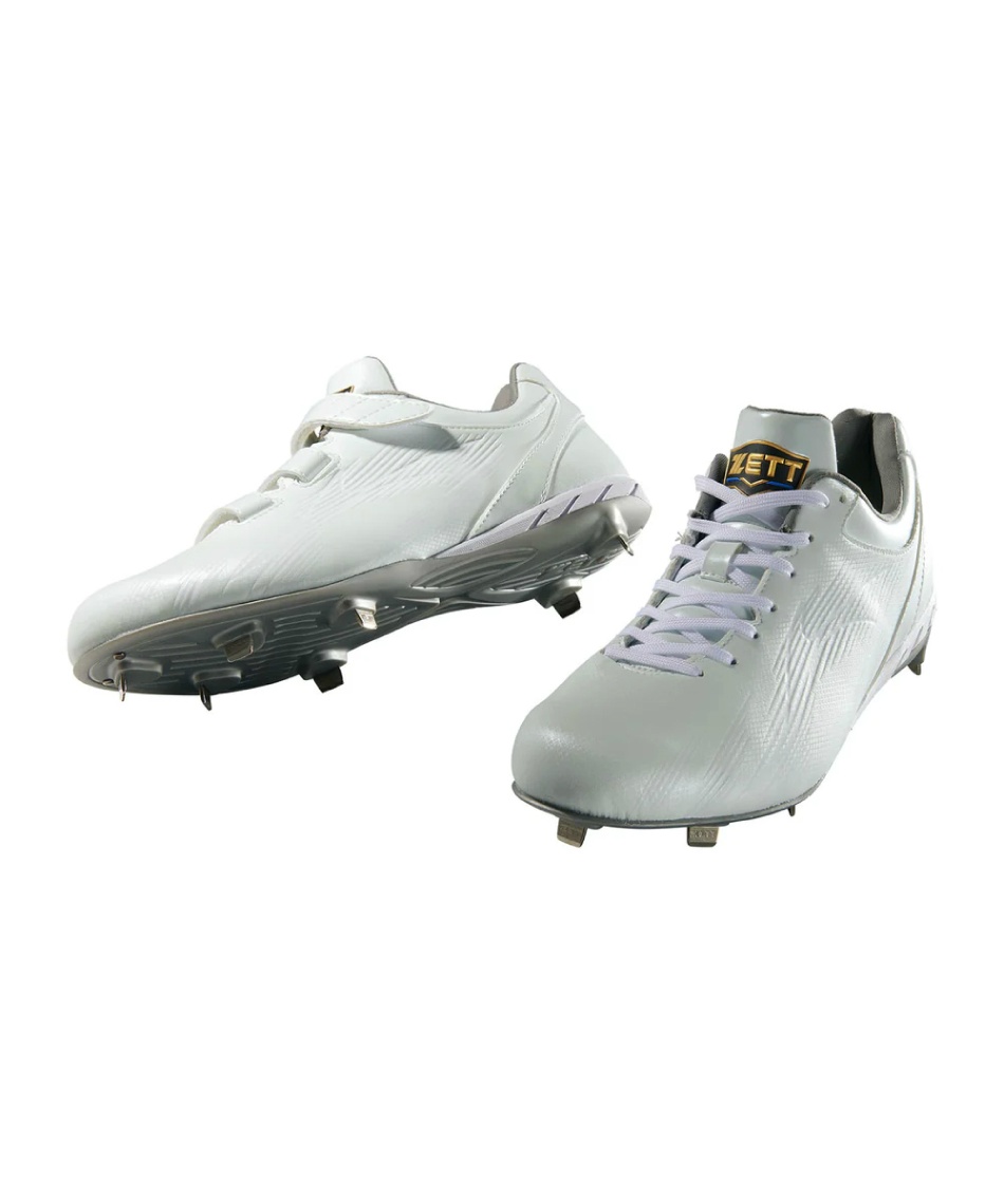 野球 金歯スパイク 埋込みスパイク ネオステイタスWH BSR2218WH