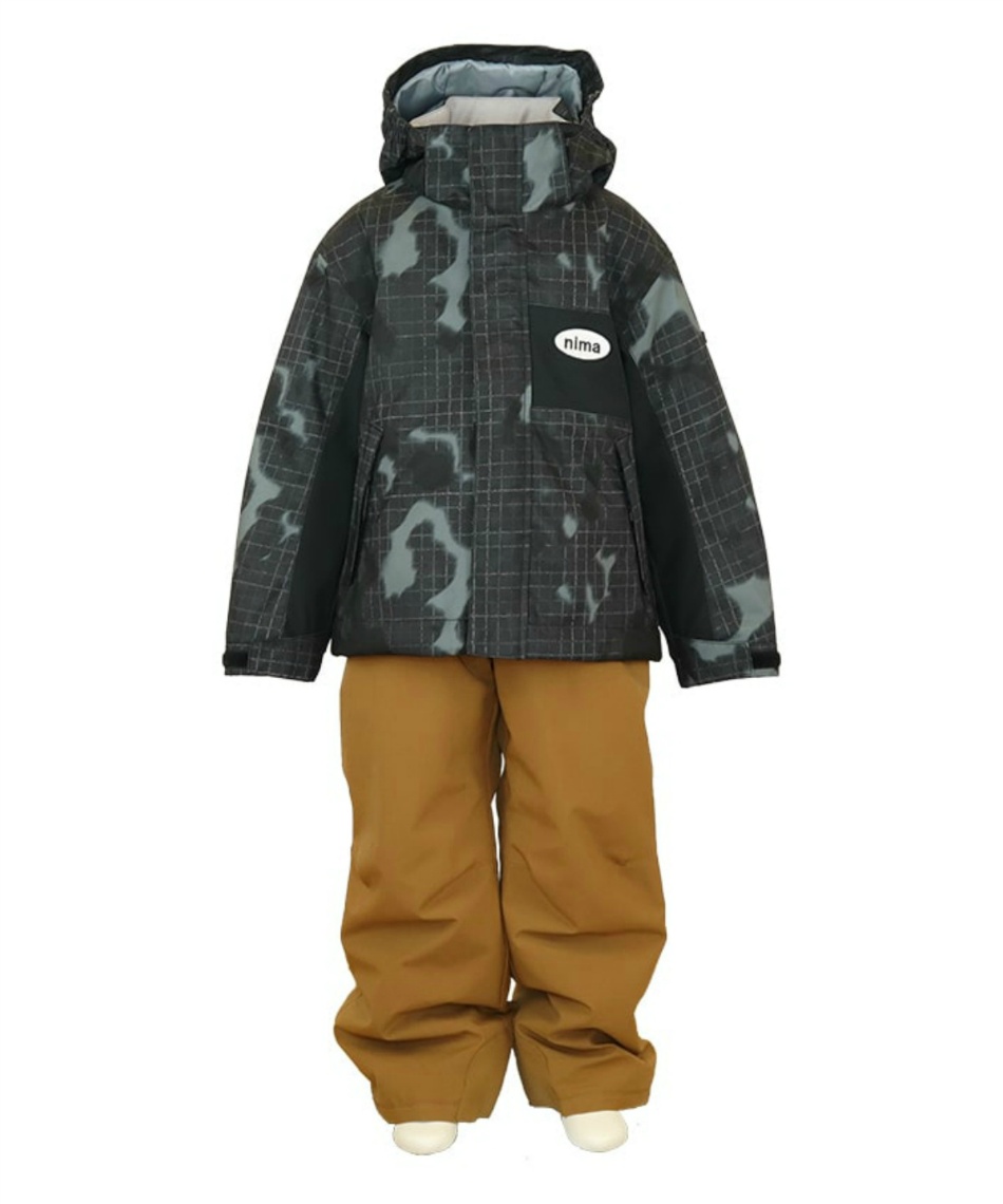 ニーマ(nima) スキーウェア ボードウェア 上下セット キッズスノー