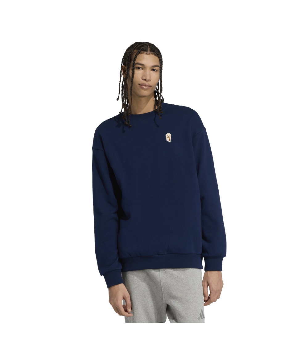 スウェットトレーナー ドッグ ソックスパッチ グラフィック スウェット