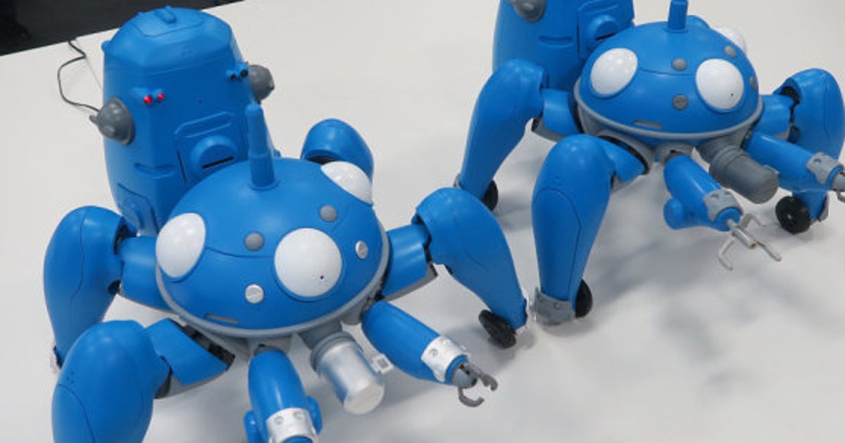 1/8サイズの「タチコマ」販売決定 アニメ「攻殻機動隊S.A.C」に登場