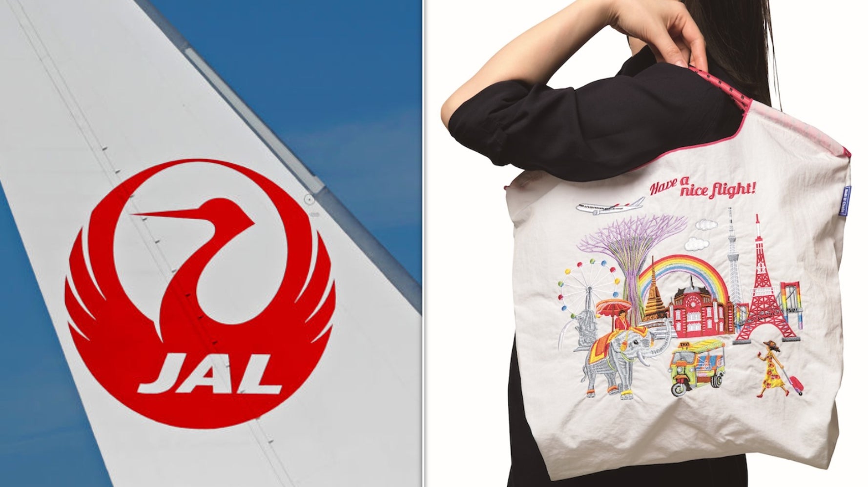 画像】JALがあの人気バッグと再び限定コラボ！飛行機デザインが可愛い