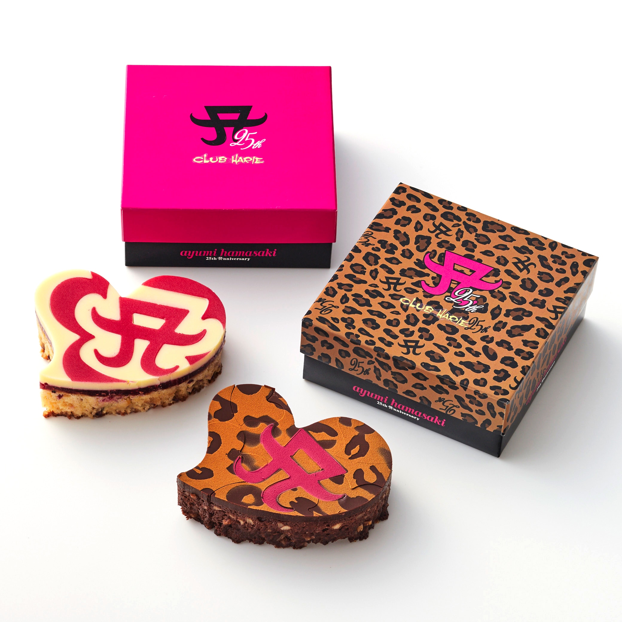 浜崎あゆみ×洋菓子ブランド「CLUB HARIE」コラボ商品 オリジナルハート