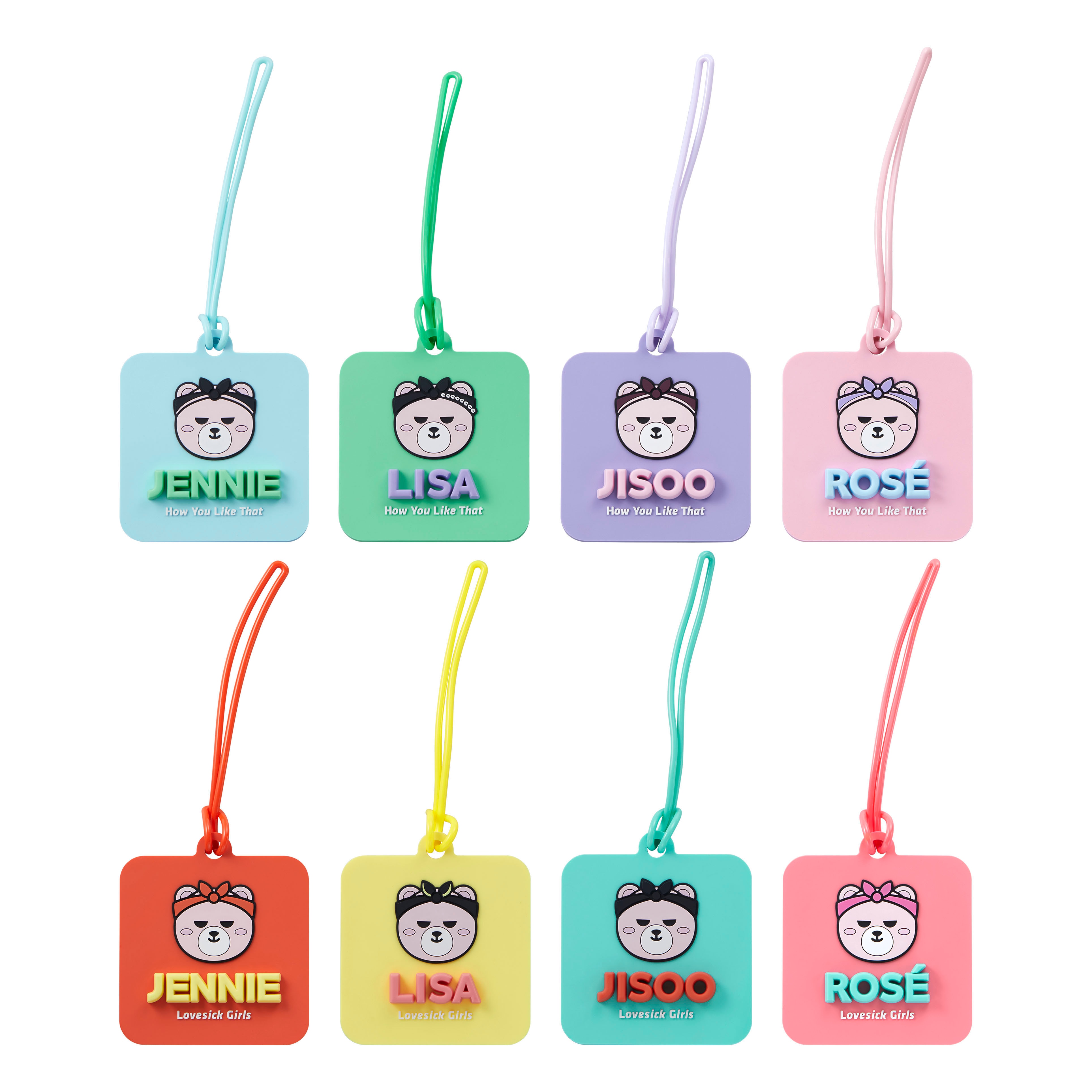 KRUNK X BLACKPINKラバータグ（全8種/ランダム）