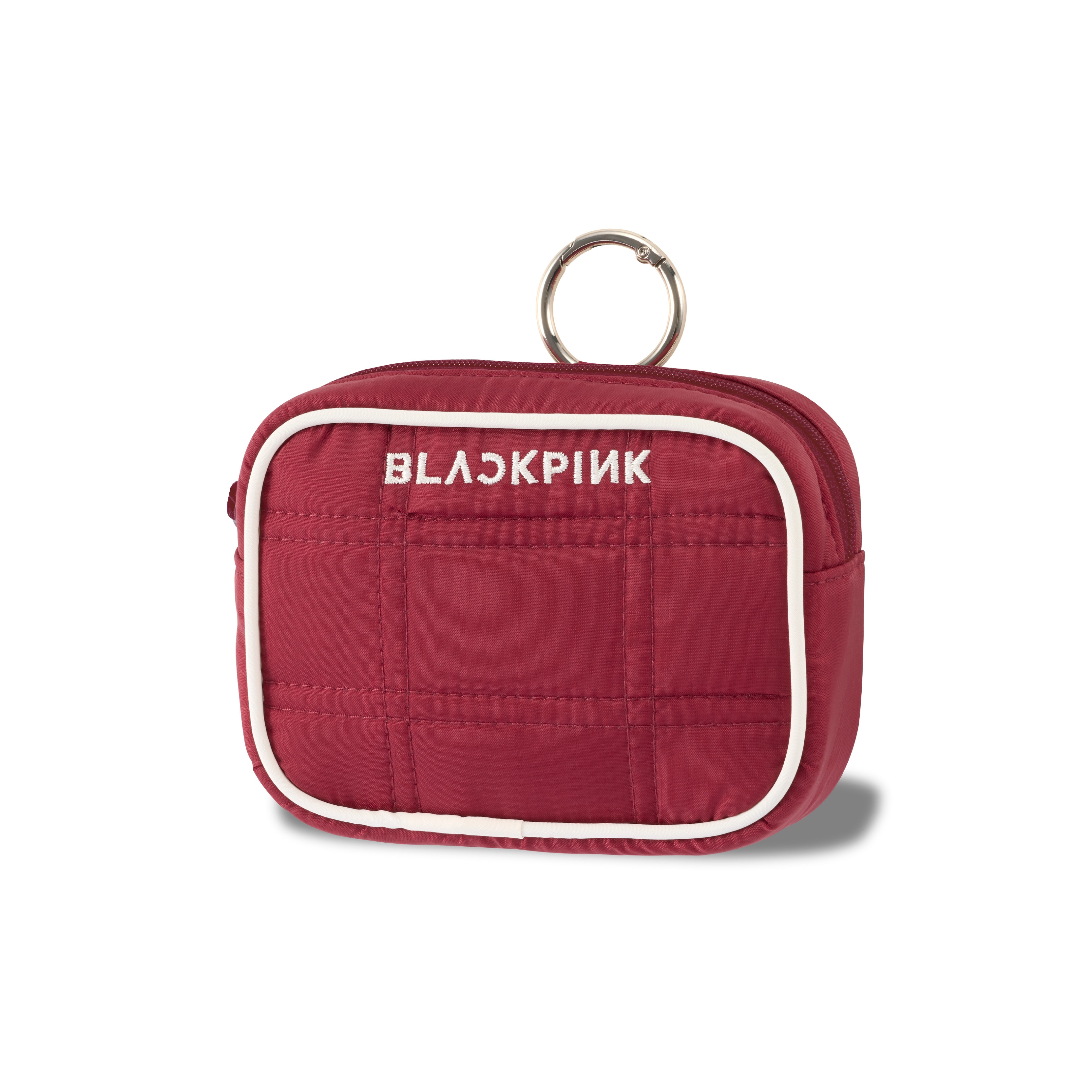 ボストンバッグ&ポーチ -BLACKPINK LOGO-（RED）