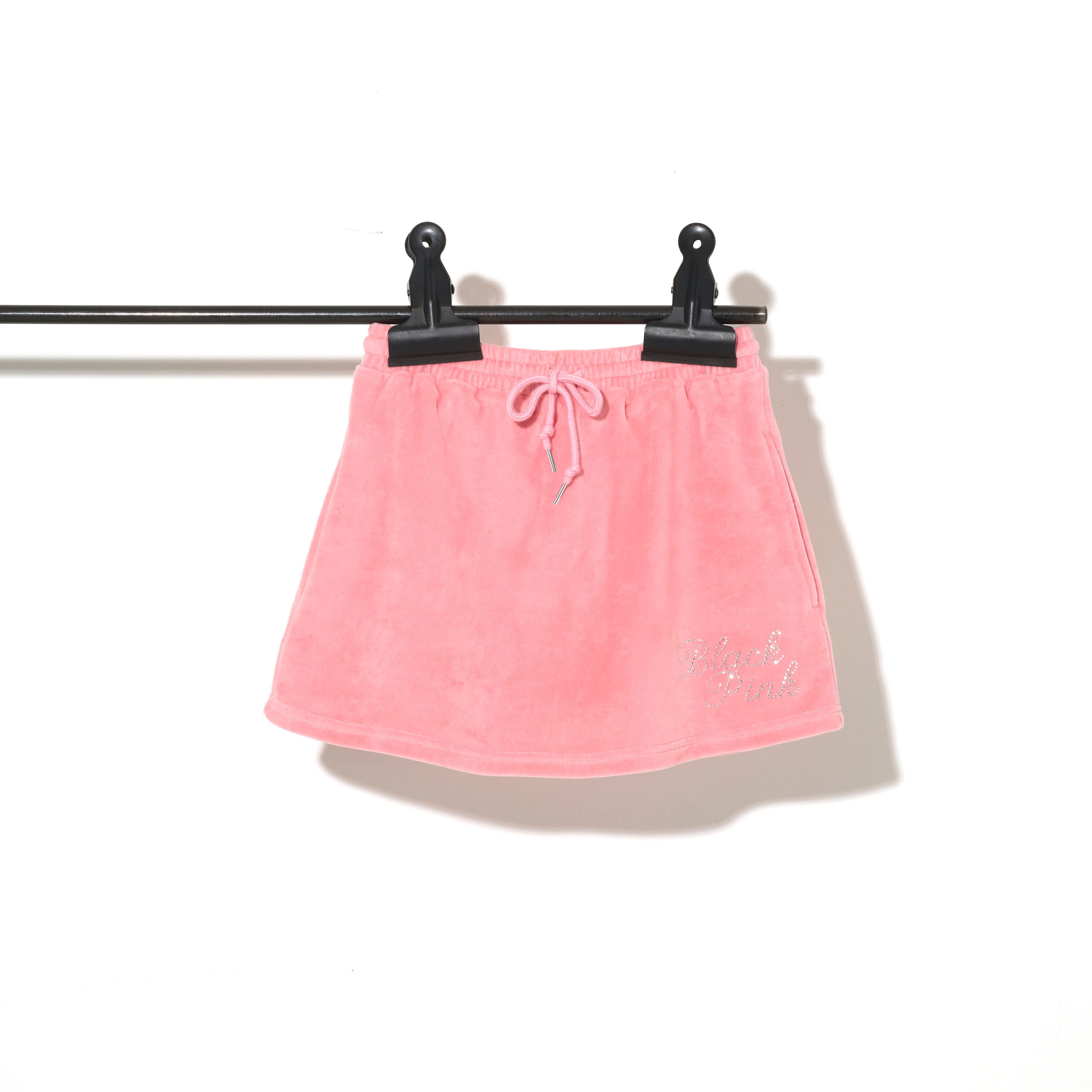 LIVE会場限定】ベロアミニスカート -RHINESTONE-（PINK）