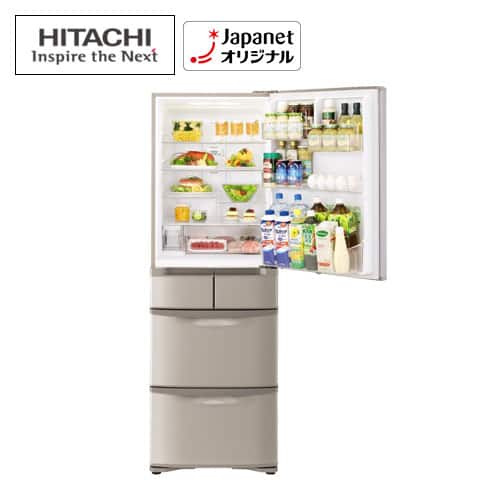 日立 冷蔵庫 【良品】冷蔵庫 401L 右開き R-K40HJ 下取りなし／標準