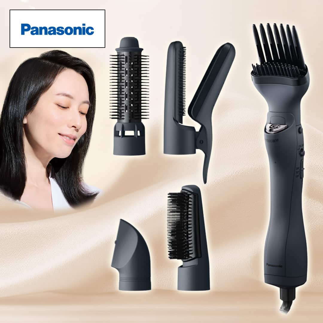 パナソニック その他理美容 エアスタイラーナノケア チャコール
