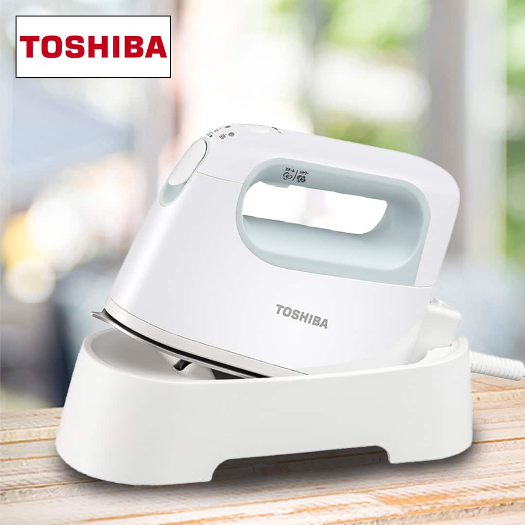 東芝 アイロン コードレス衣類スチーマー ライトブルー TAS-X6(L) 通販