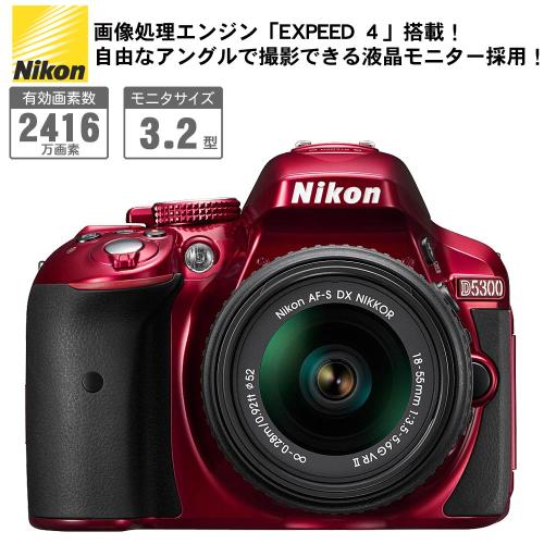 ニコン デジタル一眼レフ・一眼カメラ デジタル一眼レフカメラ D5300
