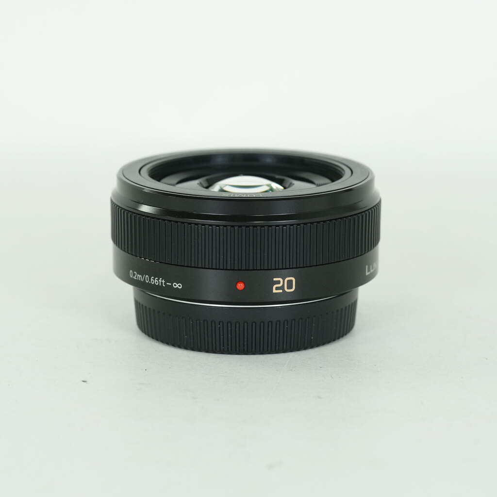 LUMIX G 20mm/F1.7 II ASPH. H-H020A-K [ブラック] 中古価格比較