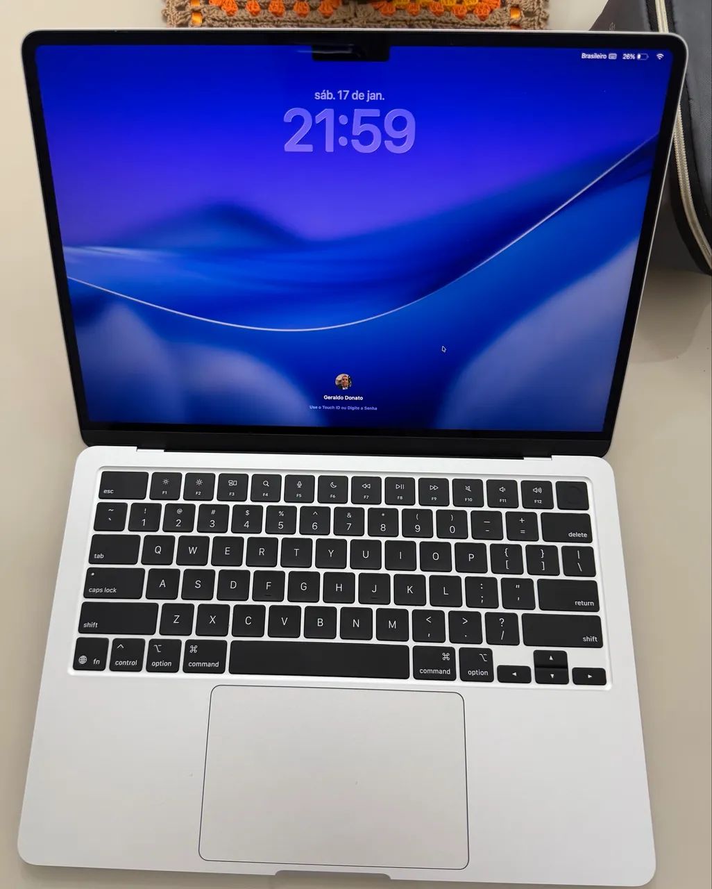 MacBook Air M4 256GB 16GB 13? Silver Garantia Apple! Zerado
