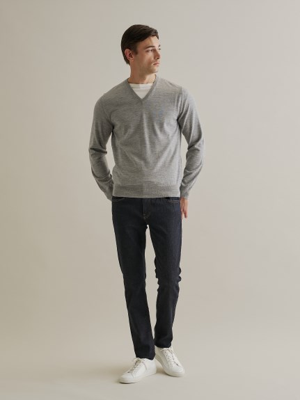 27ゲージ】ウールVネックニット（ニット）｜STRASBURGO OUTLET