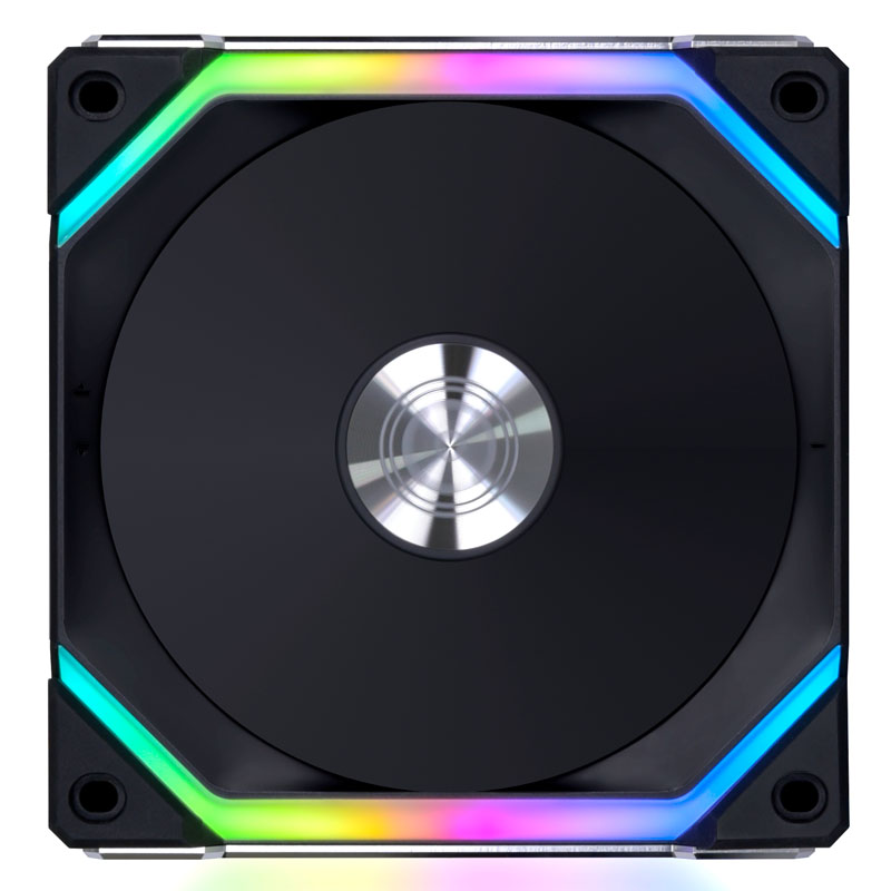 Lian-Li UNI SL120 V2 Addressable RGB Black 120mm Fan Triple Pack