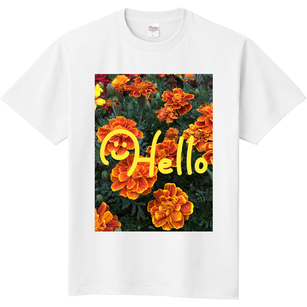 マリーゴールド 最初の両国大会記念 イラストTシャツ XL マリー