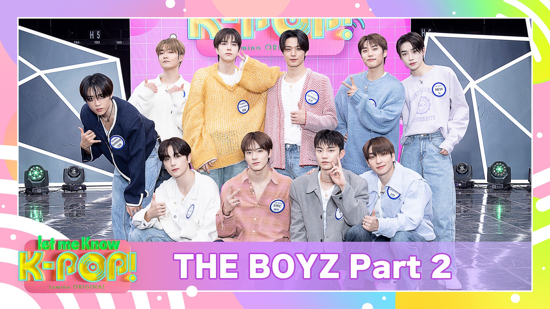 let me Know K-POP! シーズン2 #11 THE BOYZ Part 1 | Lemino(レミノ