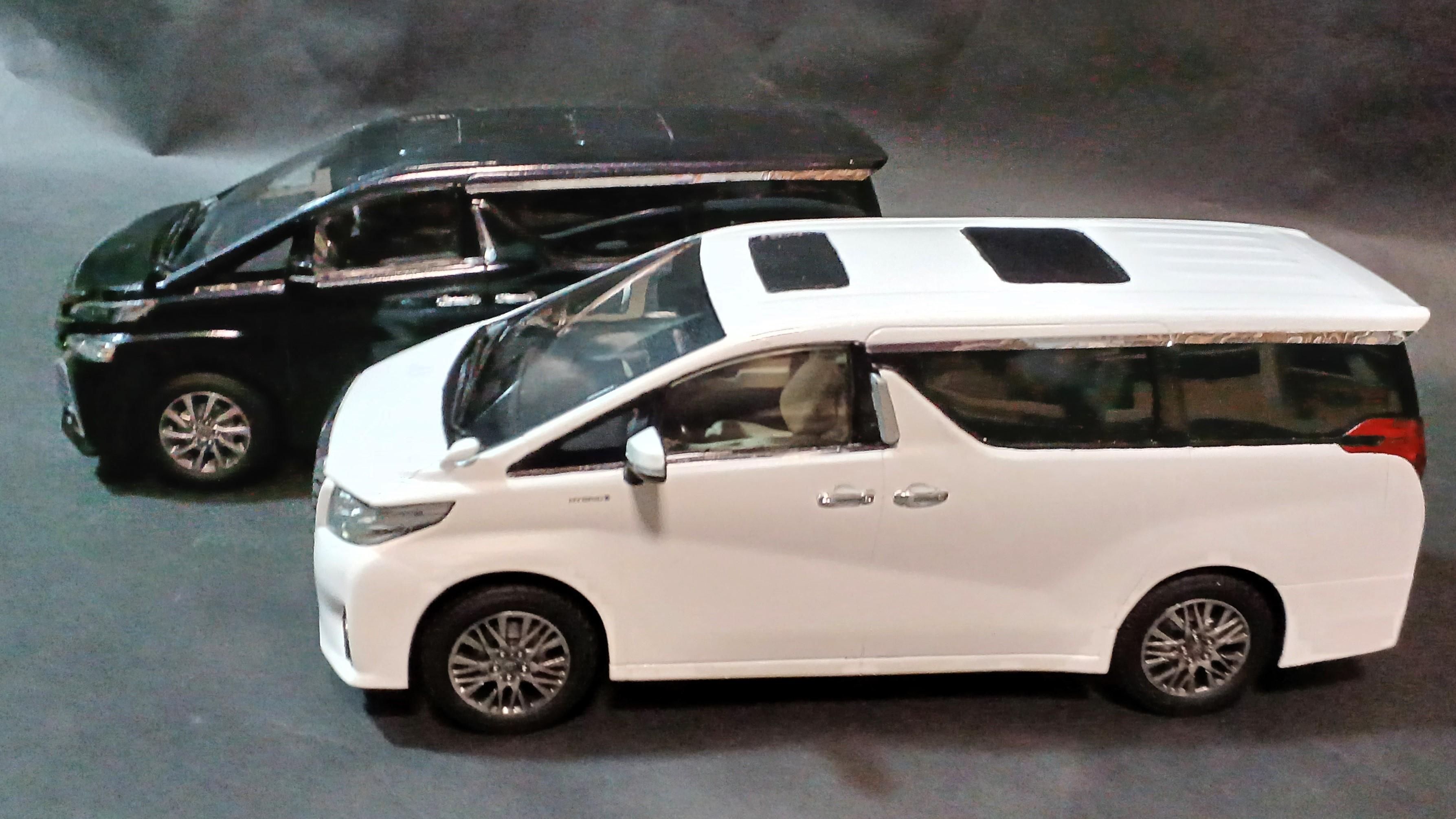 2018年 フジミ模型㈱ 1/24】TOYOTA VELLFIRE・ALPARD(トヨタ ヴェル