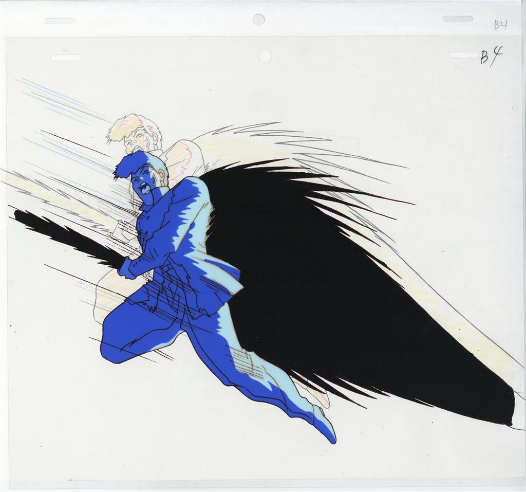 幽遊☆白書・神谷VS浦飯「セル画」 幽遊☆白書・神谷VS浦飯「セル画」