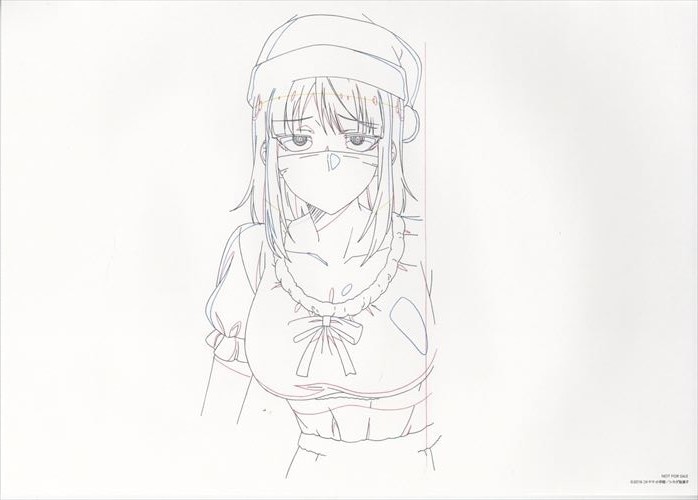 だがしかし 複製原画（動画）5枚セット