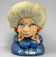 5554] マルサン ミル・マスカラス ソフビ 銀マスク