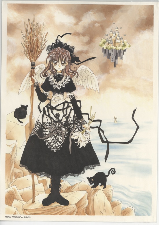 種村有菜 カラー複製イラスト「神風怪盗ジャンヌ」