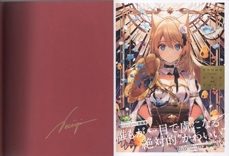 necomi 直筆サイン本「PHONOGRAPHIC」