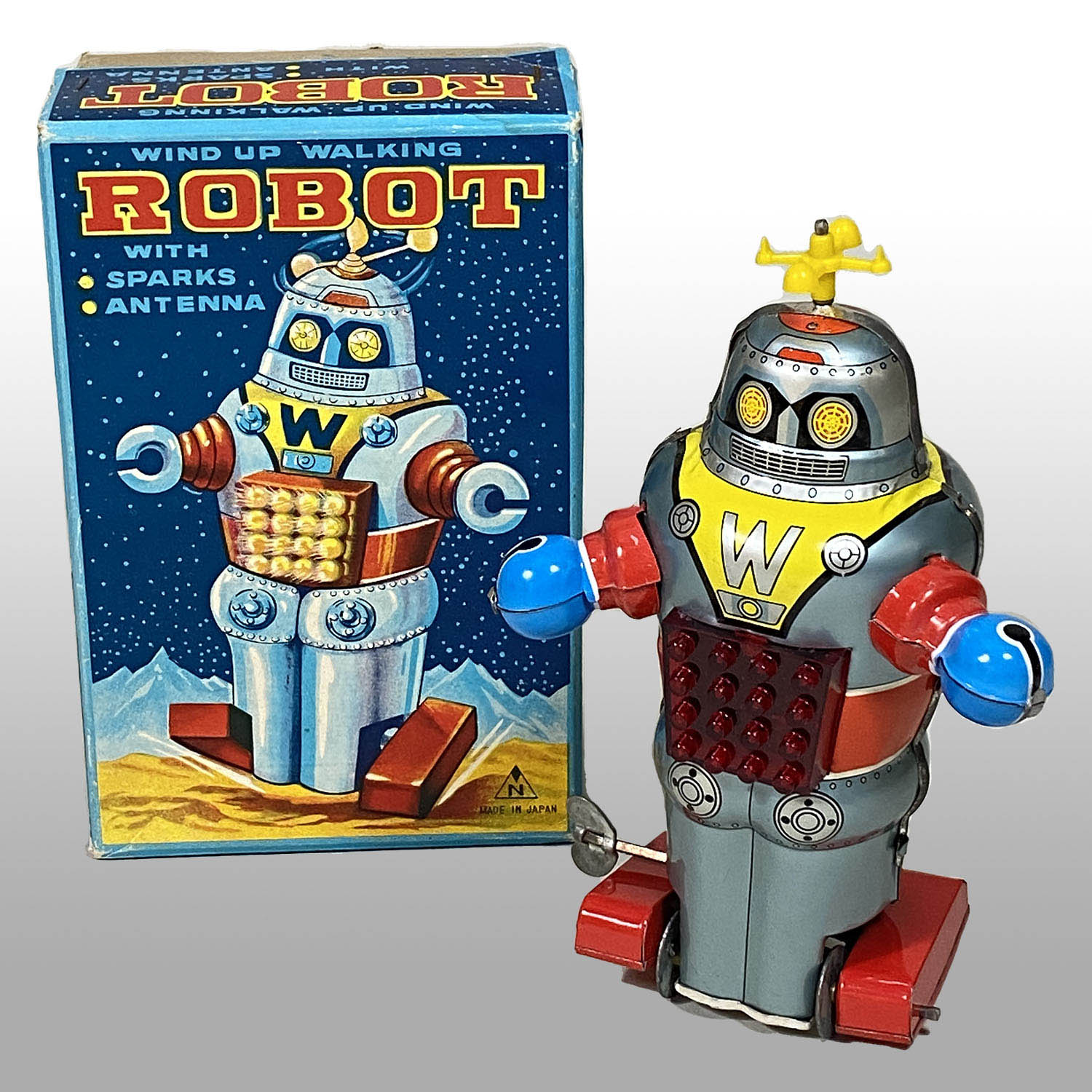 5532] 野口玩具 ゼンマイ歩行ロボット