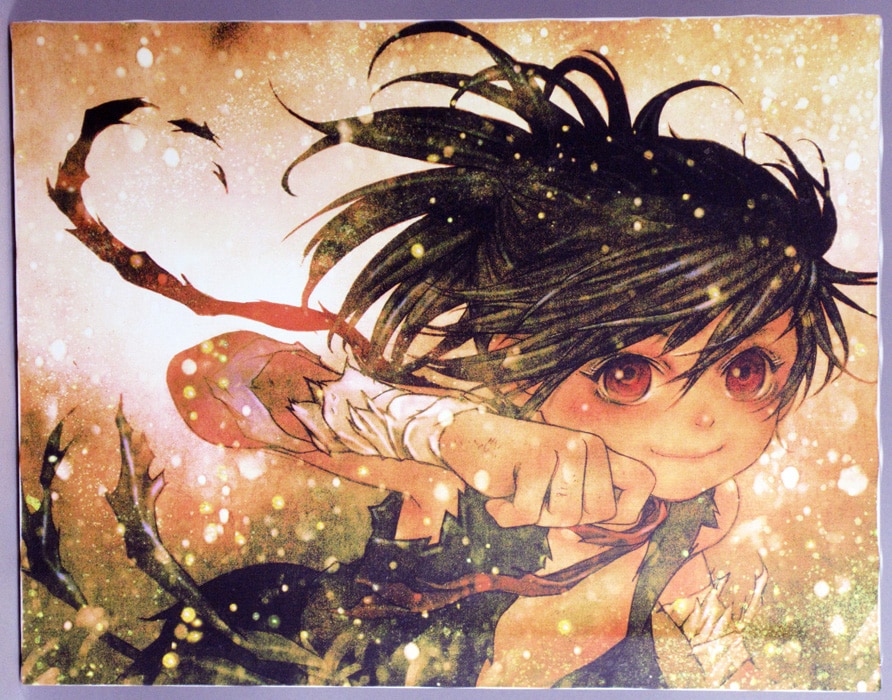 浅田弘幸 カラー複製イラスト「どろろ」