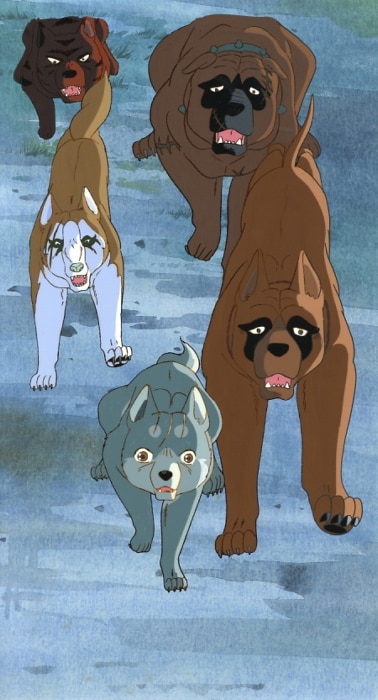 銀牙 -流れ星 銀- 銀/ベン/白狼/モス