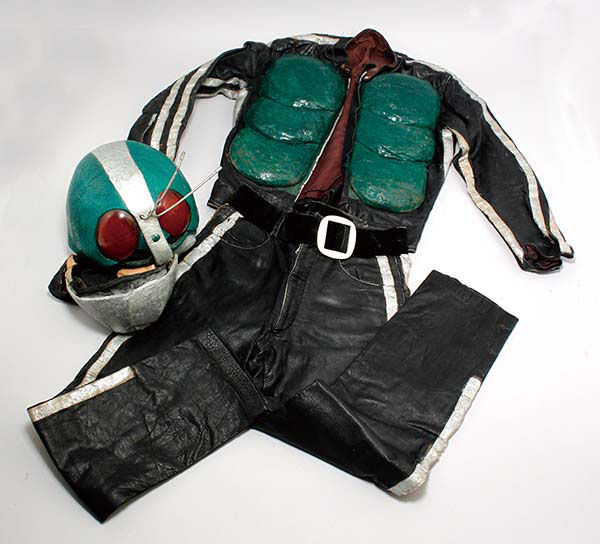 仮面ライダー新1号マスク・スーツ 身丈550身巾450mm/股下650mmウエスト