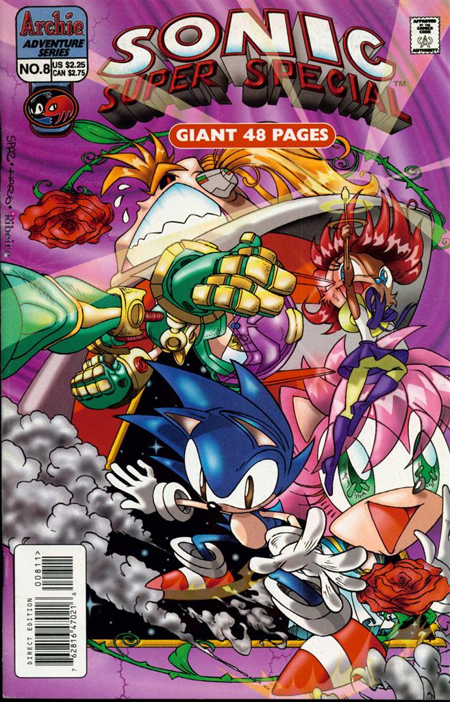 アーチーコミック アメコミリーフ ソニック スーパースペシャル No.8