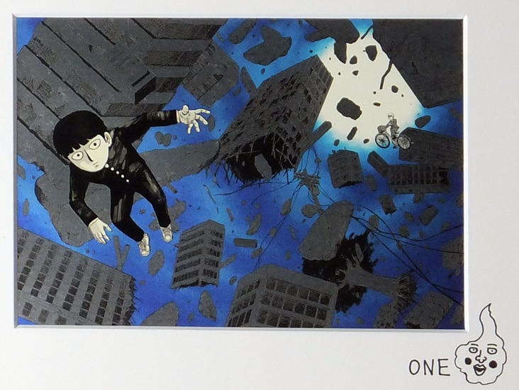 い*ン様 ONE先生 直筆イラスト サイン「 モブサイコ100 」（真筆