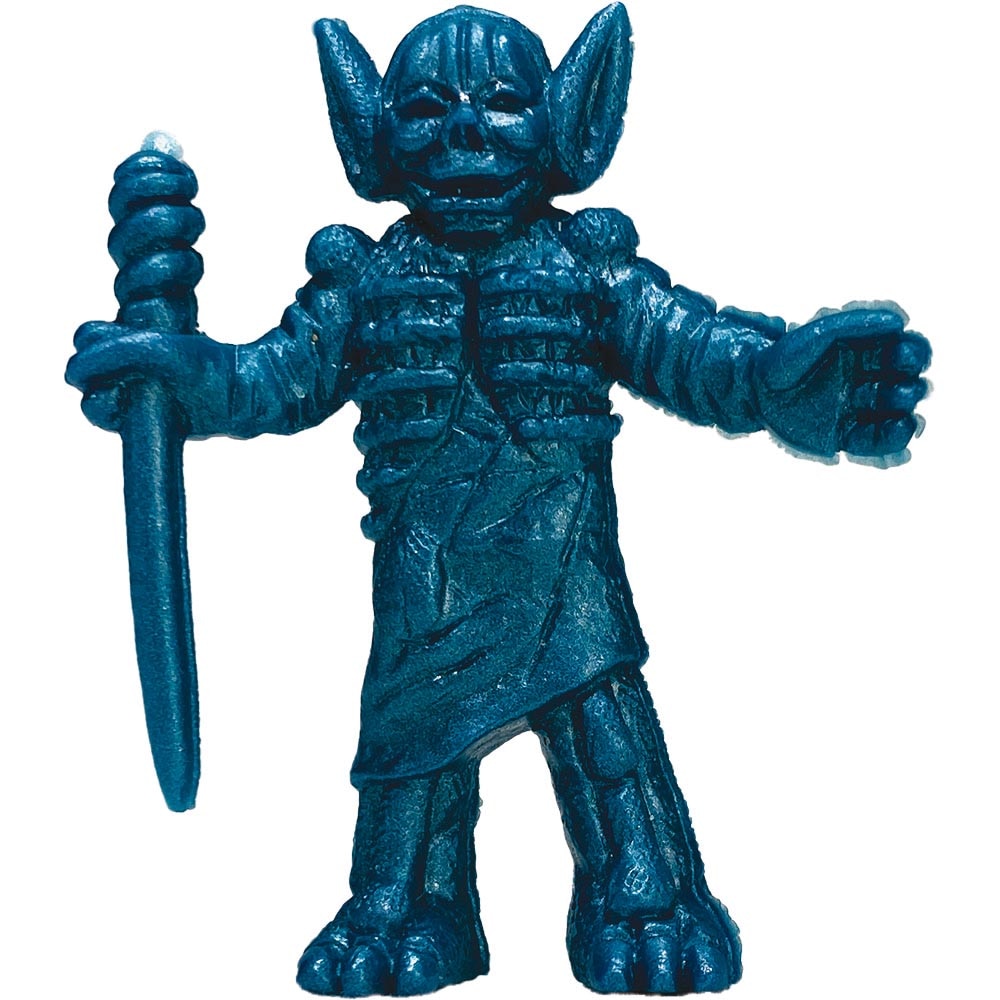 ポピー 怪獣消しゴム ウルトラマンレオ プレッシャー星人 メタリックブルー