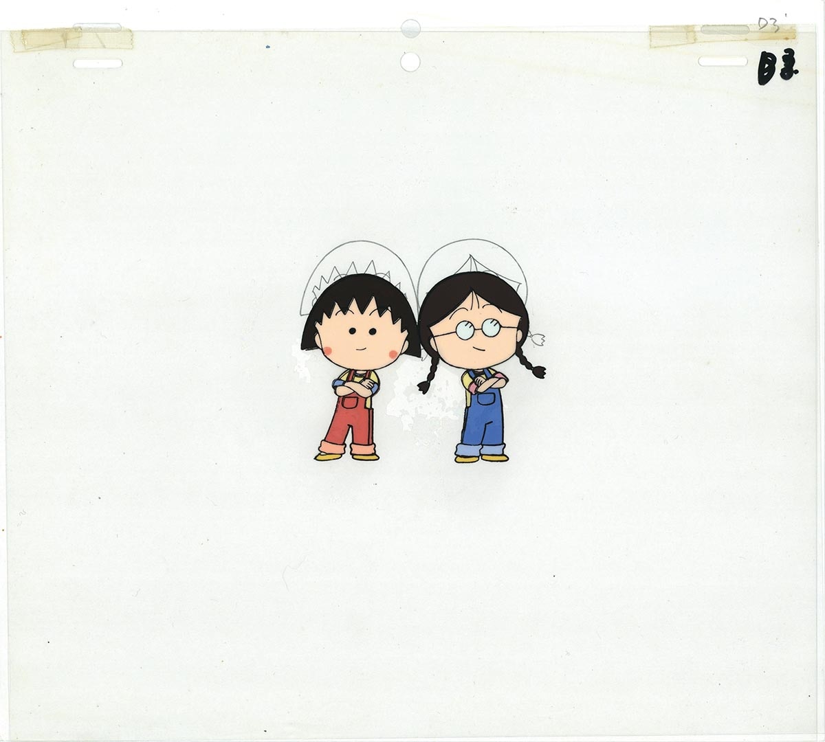 5045] ちびまる子ちゃん EDセル 2カットセット / まるこ/たま