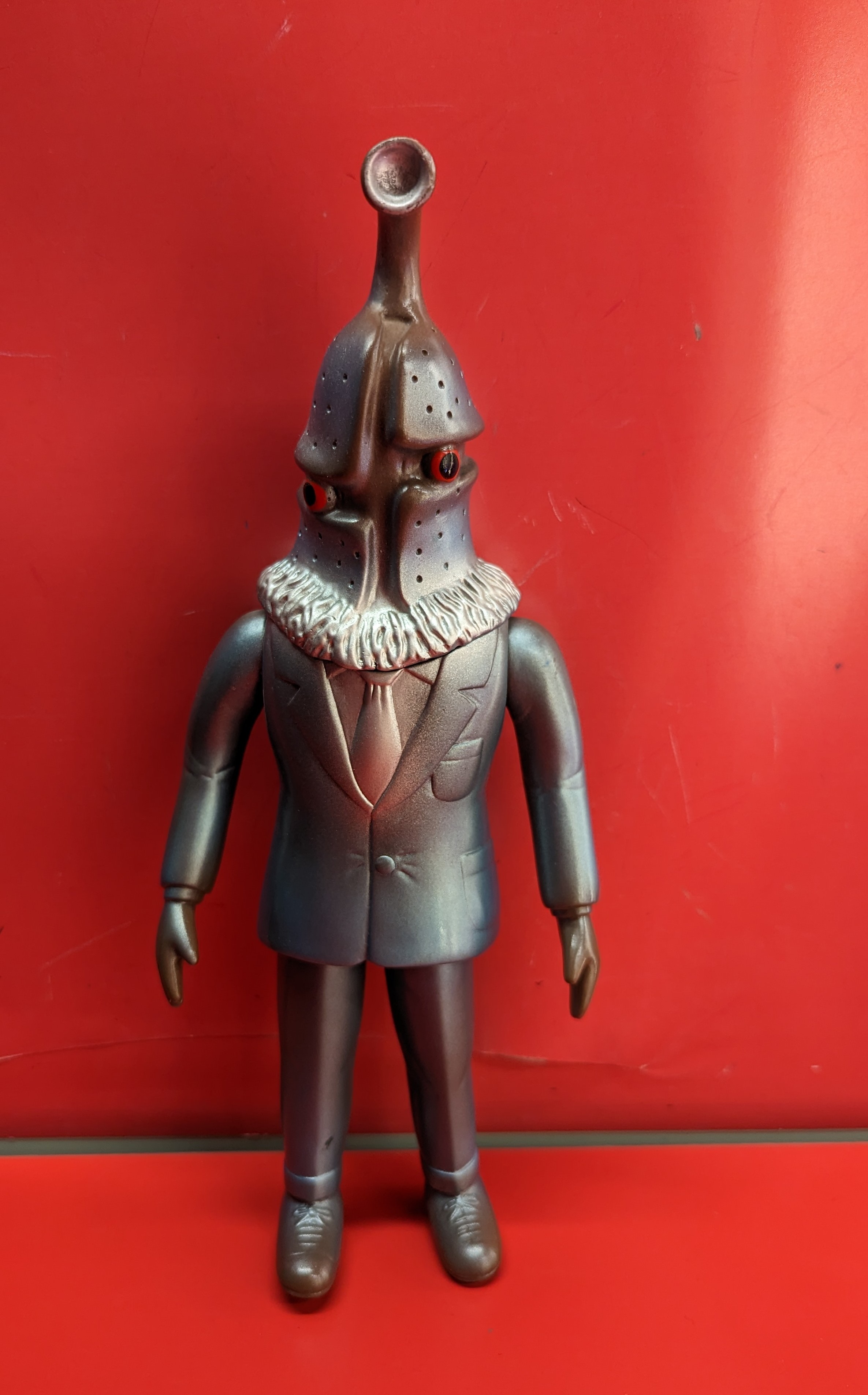 M1号 世紀の大怪獣ウルトラQウルトラマン ゼットン星人1期/茶成型/メタ