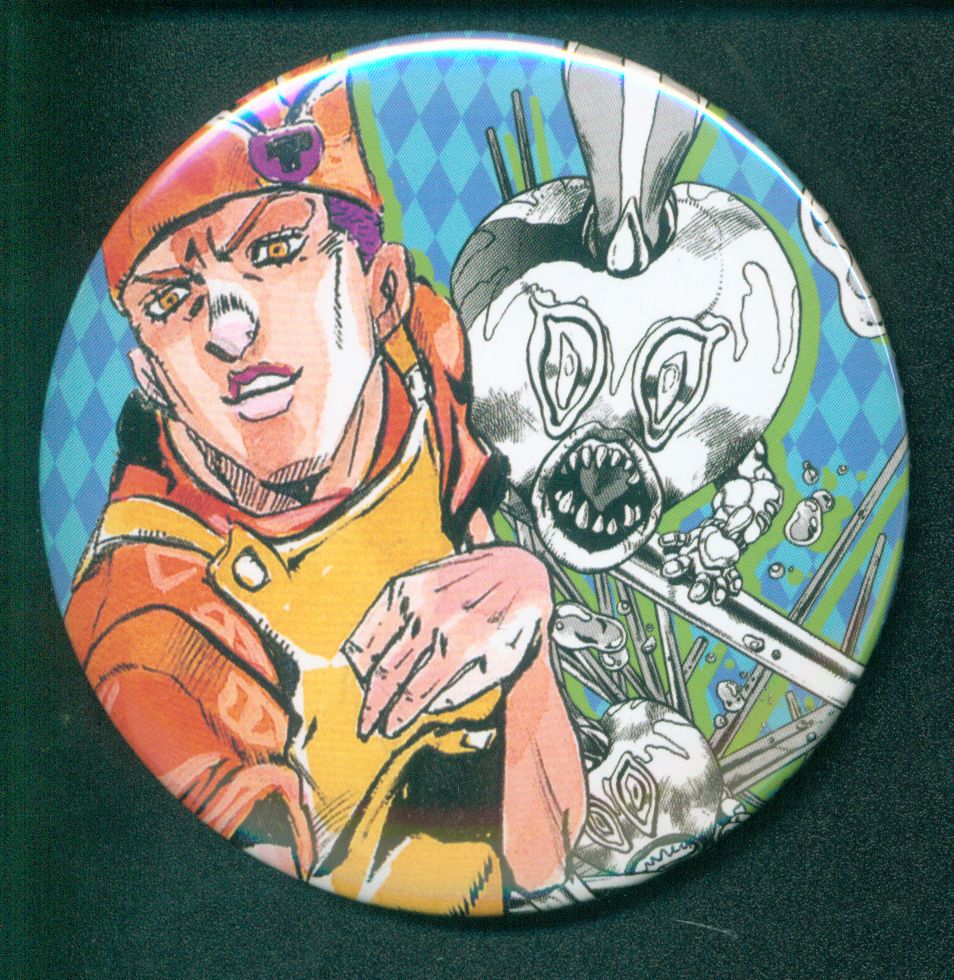 希少 ジョジョの奇妙な冒険 ジャンプ展 缶バッジ ジョナサン・ジョー