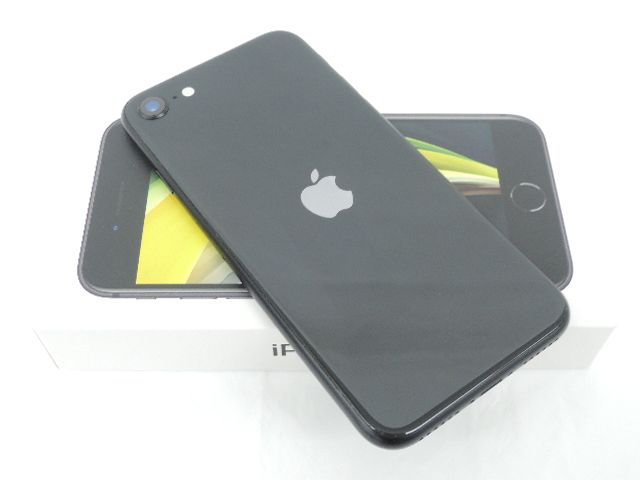 ムスビー｜大黒屋□解除済au iPhoneSE2 64GB 黒 美品 ○10916907 0114