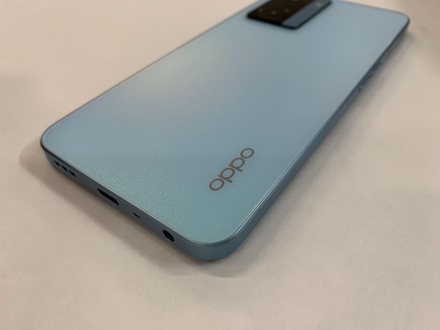 ムスビー｜Oppo A77 SIMフリー 4GB 128GB ブルー CPH2385【OPPO A77