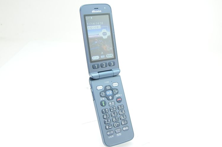 ムスビー｜極上美品＊ Simロック解除済＊docomo らくらくホン F-01M