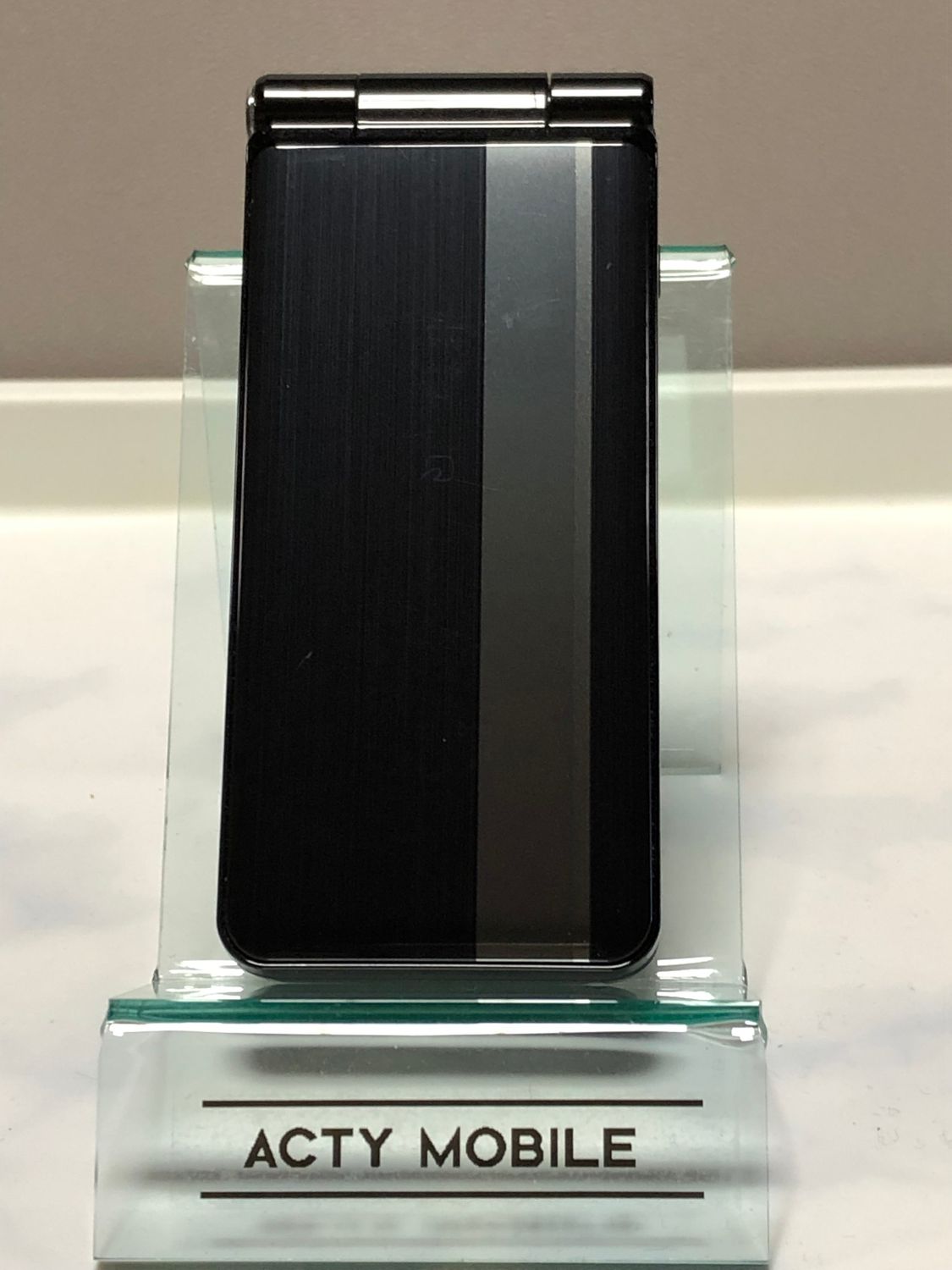 ムスビー｜ドコモガラホ P-smart P-01J ブラック SIMロック解除済 美品